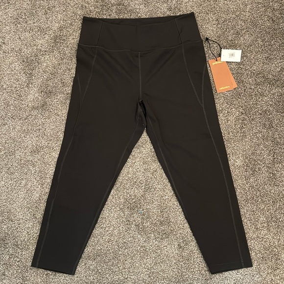 Girlfriend Collective XXL grey high rise cropped leggings - Picture 1 of 3